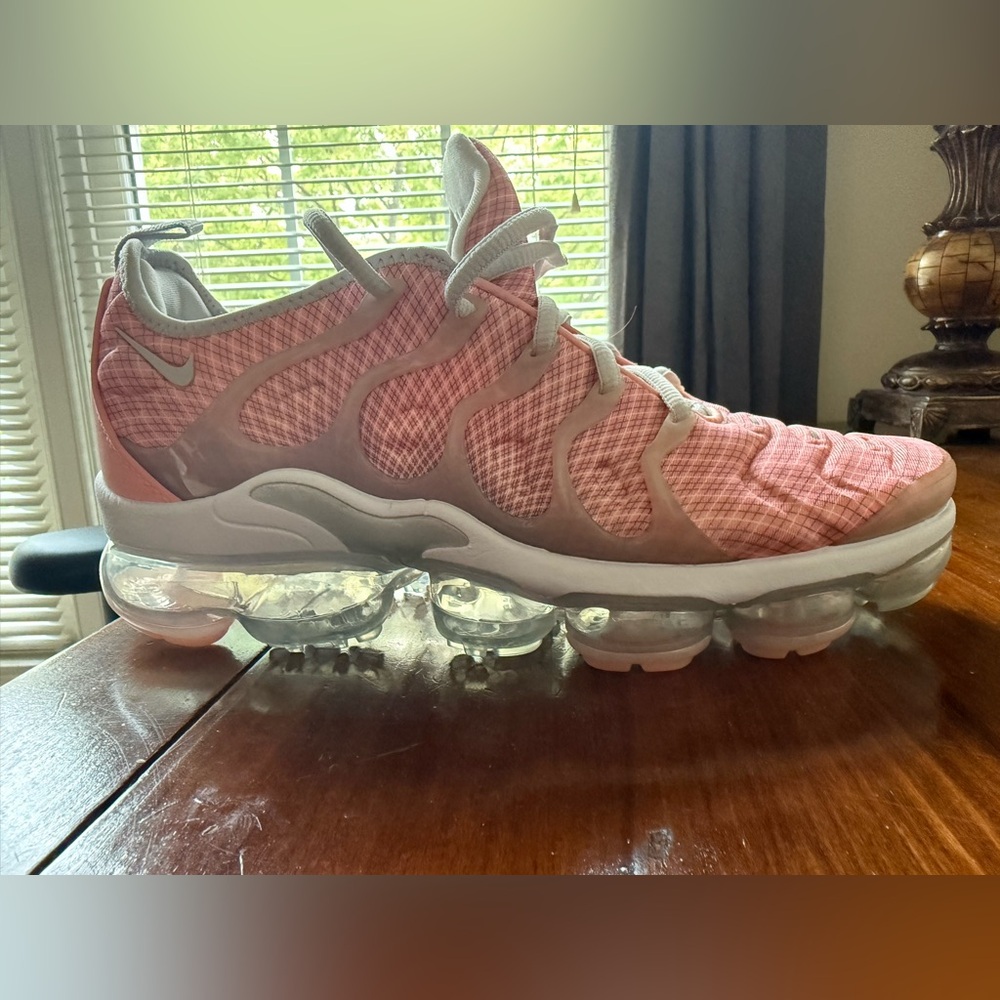 Nike Air VaporMax Plus in Pink and White